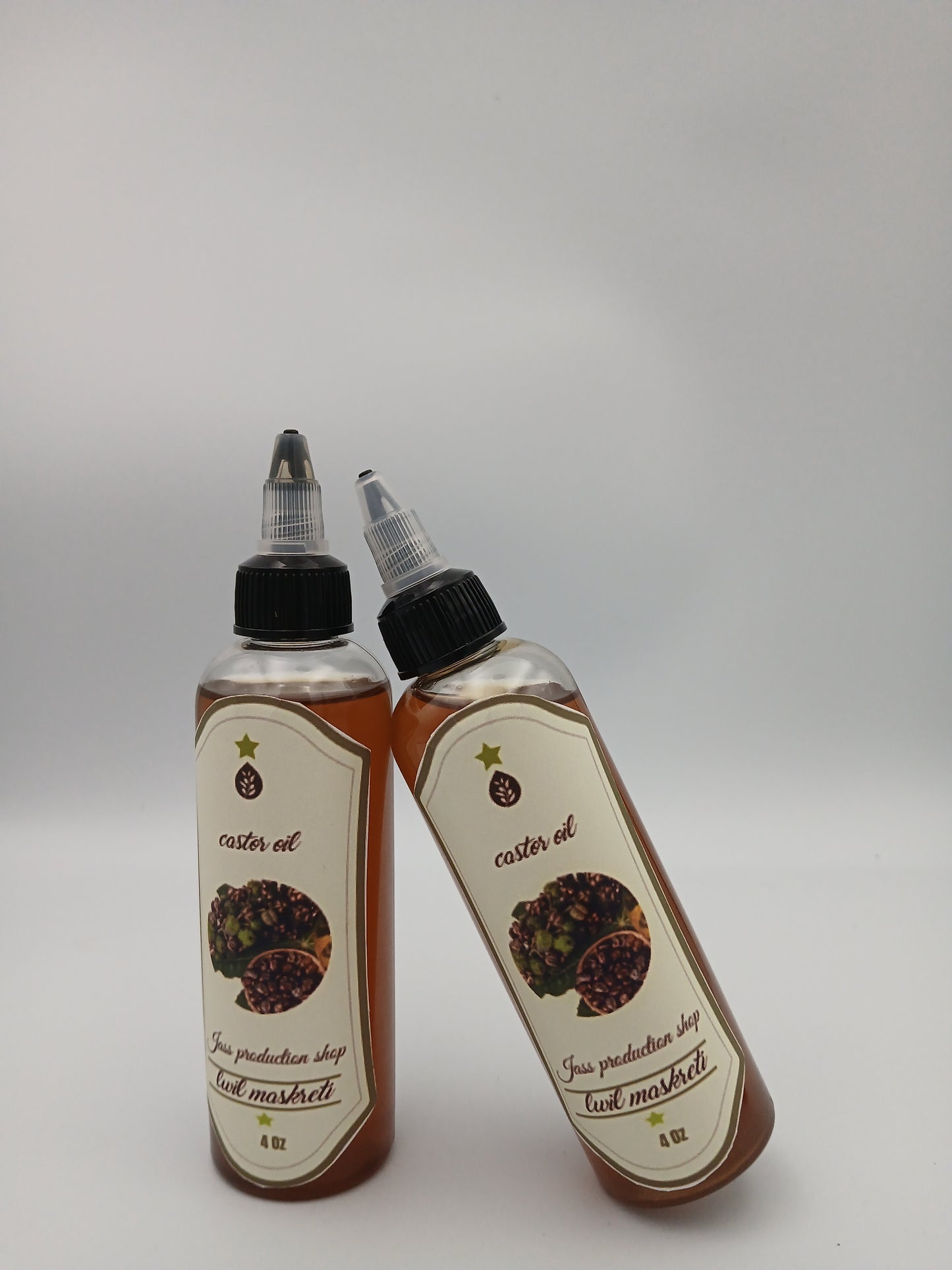 Haitian Black Castor Oil (Lwil Maskriti) – 100% Pure, Cold-Pressed, Unrefined – Promotes Hair Growth, Moisturizes Skin, Strengthens Nails, Aids Digestion – 4 fl oz