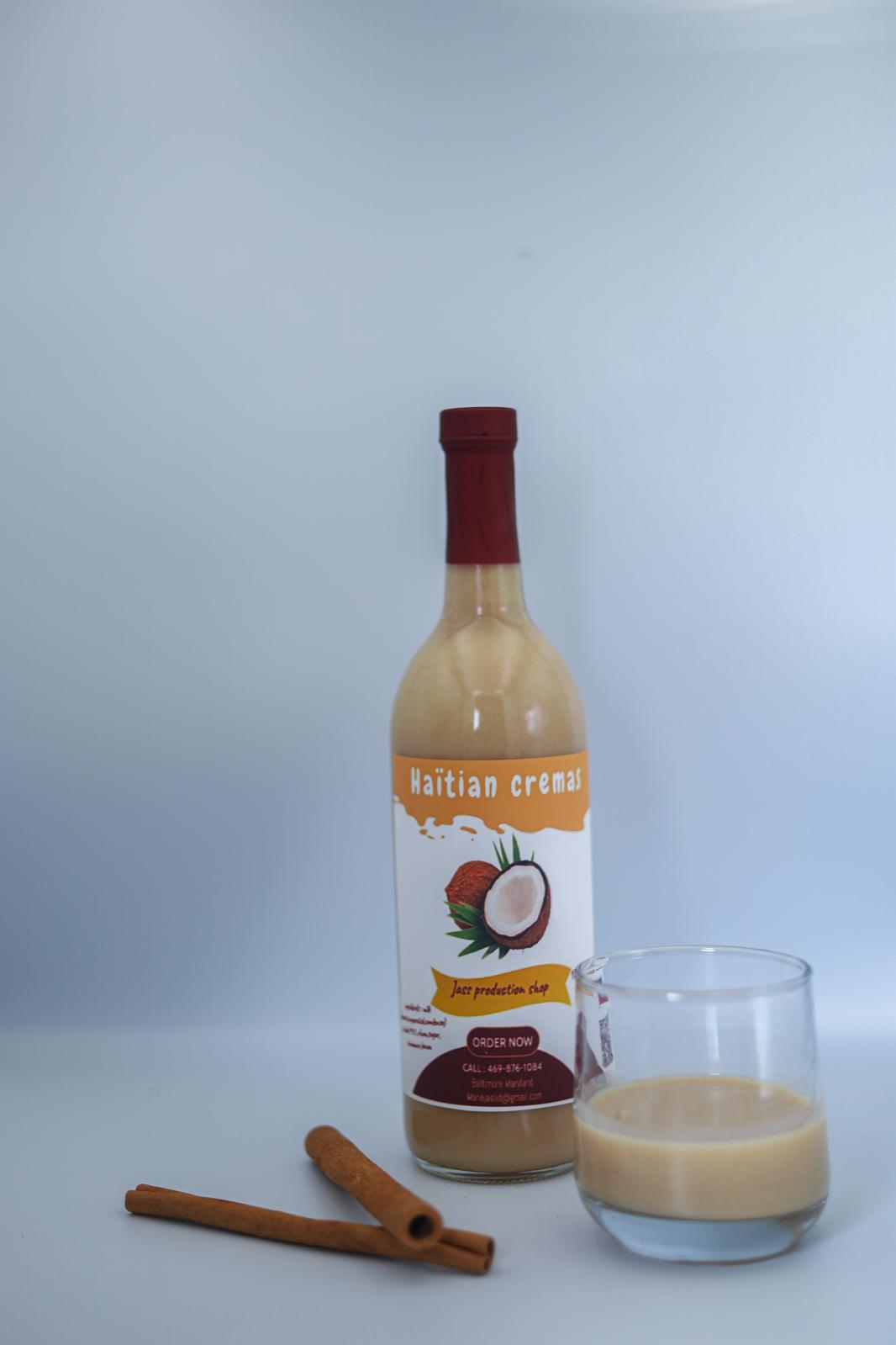 Haitian Kremas, Cremas. Haitian drinks. Best Haitian drinks. Caribbean drinks. Smootie Haitian drinks. Best Haitian drinks, 750 ml, Clear